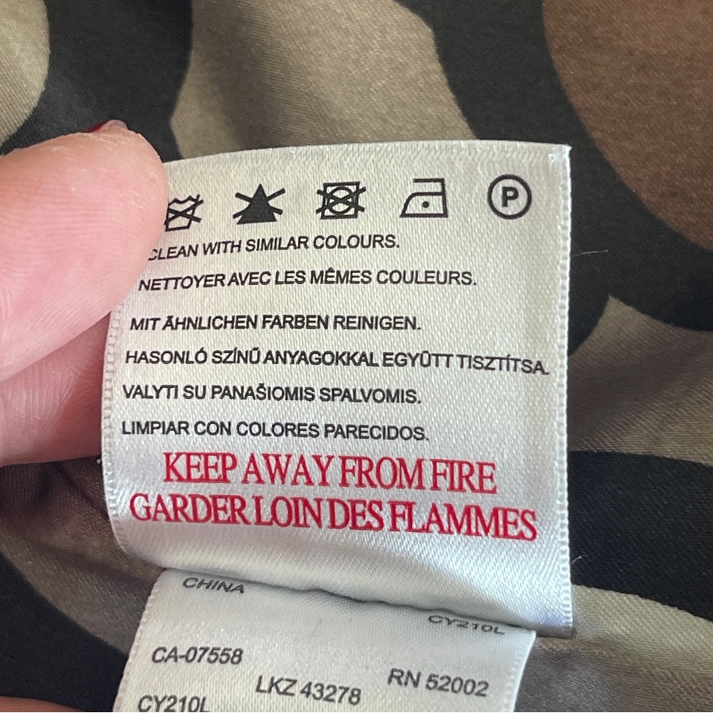 Mexx Cream Colored Lined Double Breast Trench Coat with belt Size 36 - Picture 10 of 16